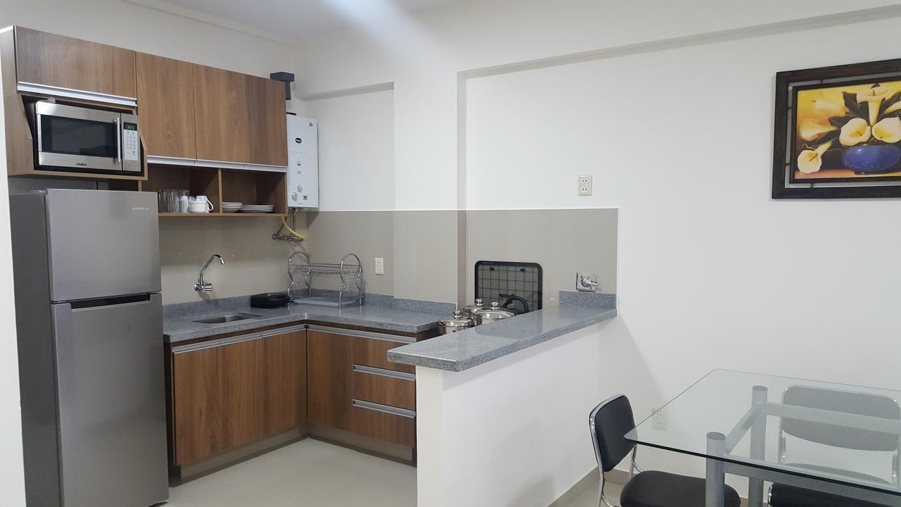 Pacifico Apart Hotel ซานตาครูซเดอลาเซียร์รา ภายนอก รูปภาพ