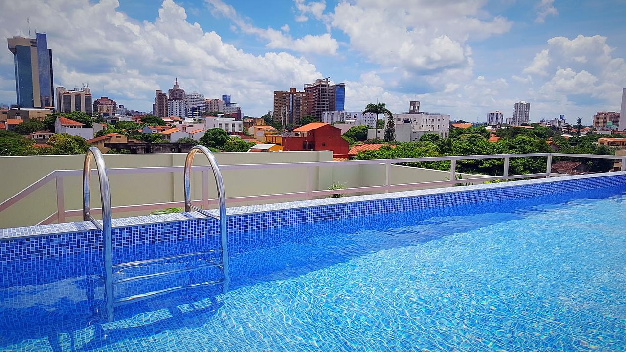 Pacifico Apart Hotel ซานตาครูซเดอลาเซียร์รา ภายนอก รูปภาพ