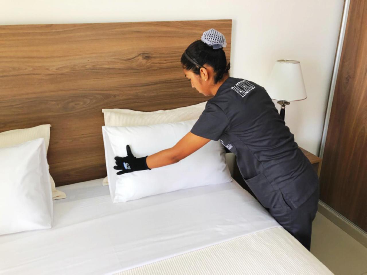 Pacifico Apart Hotel ซานตาครูซเดอลาเซียร์รา ภายนอก รูปภาพ
