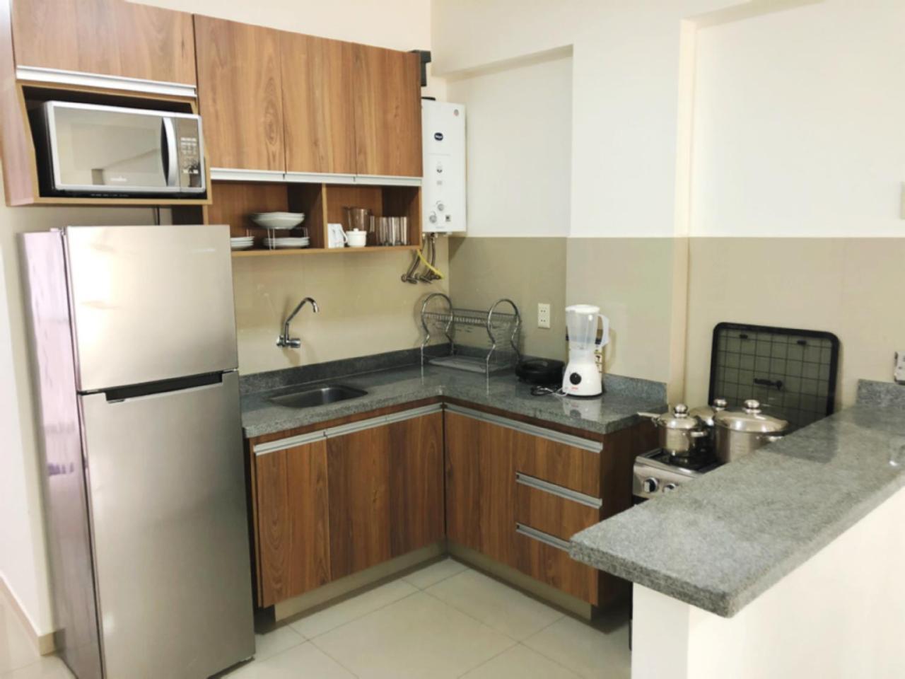 Pacifico Apart Hotel ซานตาครูซเดอลาเซียร์รา ภายนอก รูปภาพ