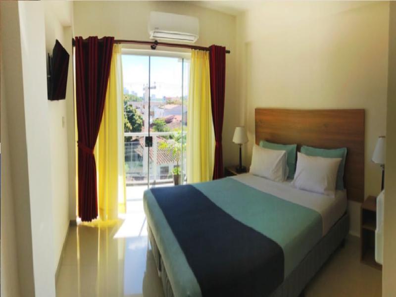 Pacifico Apart Hotel ซานตาครูซเดอลาเซียร์รา ภายนอก รูปภาพ